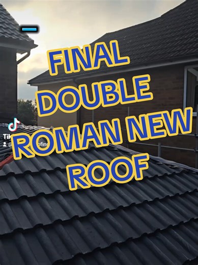 Double Roman Roofing: Final Installation Steps