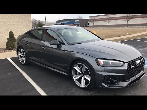2019 Audi RS5 Sportback Black Optic Carbon Fiber Package