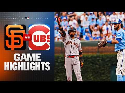 Giants vs. Cubs Game Highlights (6/5/26) | MLB Highlights