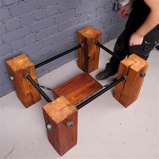 DIY Coffee Table with Logs! | Everyday Life