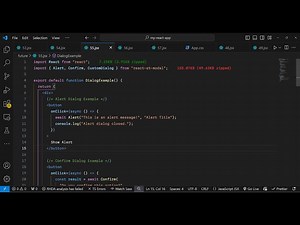 React.js react-st-Modal Library Example to Show Animated Popup Dialog Modals in Browser Using JSX