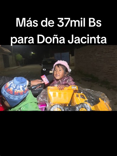 Más de 37mil Bs para la familia de la Sra. Jacinta. #niños #madre #bolivia🇧🇴 #ayuda #pobreza