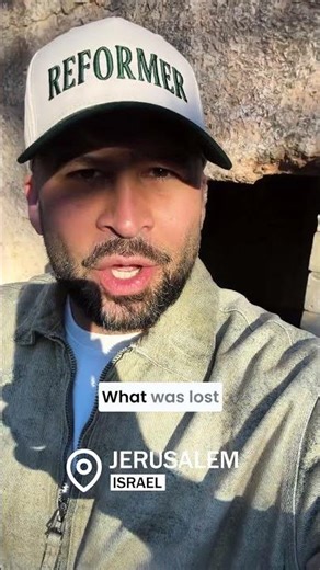 I'm live from the Tomb of Jesus.