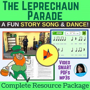 St. Patrick’s Day Dance Song - Leprechaun Song (Backing Track, Music Theory)
