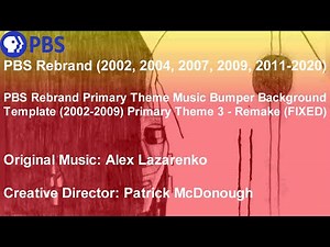 PBS Rebrand Primary Theme Music Bumper - Background Template (2002-2009) V3 - Remake (FIXED)