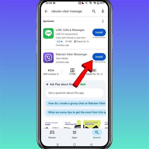 How To Install Rekuten Viber Messenger App || Download Rekuten Viber Messenger