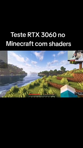 Teste RTX 3060 no Minecraft com shaders