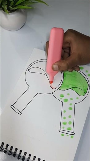 Easy Science Project File Cover | Simple and Asthetic Ideas. #science #projectfilecover #shorts