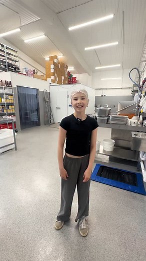 6.2K views · 362 reactions | Yrja shows how it’s made! From cow to cream!  Efstidalur ice cream is served exclusively at our farm. We believe in small batches and high quality standards! Enjoy our ice cream while watching our cows  #farmtotable #icelandfoods #icecream #icelandlove #goldencircle | FarmHotel Efsti-DalurII | Facebook