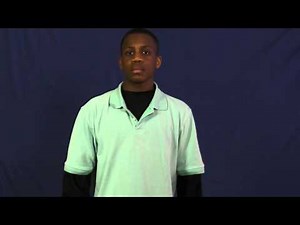 Watch how to sign 'preparatory' in American Sign Language.