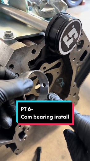 PART 6- Install the cam bearings THEN NEVER LOOK AT THEM AGAIN EVER!! #cars #cartok #engine #ls #nascar #racecar #carsoftiktok #fyp