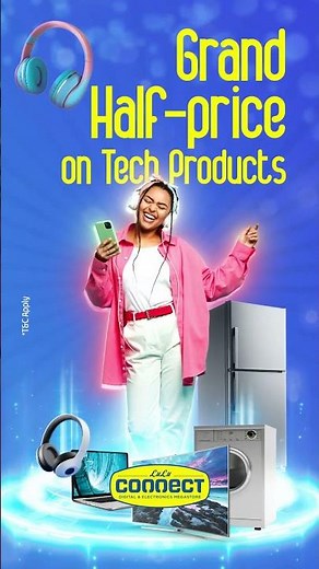 Flat 50% OFF at LuLu at Fashion, Tech & Essentials | Jan 9-12 | LuLu Fashion Store