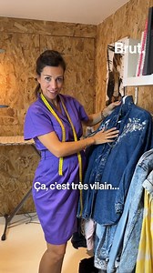 4.7M views · 15K reactions | Morgane récupère des chutes de tissus de maisons de luxe pour créer des vêtements de seconde main uniques. Couturière dans le luxe pendant 14 ans à Paris, elle s'est tournée vers la mode écoresponsable. Brut l'a rencontrée dans sa boutique Venitz à Biarritz. | Brut | Facebook