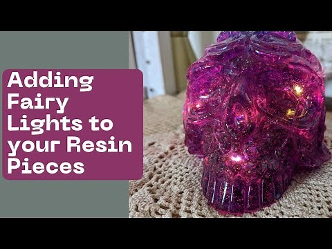 Making a Resin Skull with Fairy Lights | Let's Resin!