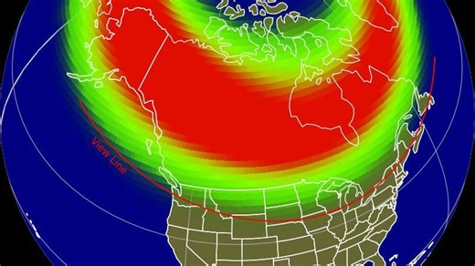 Michigan among states that could glimpse northern lights. See map