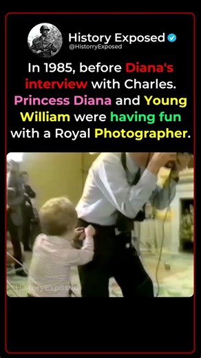 When Princess Diana and Young William Played Hide and Seek 👑