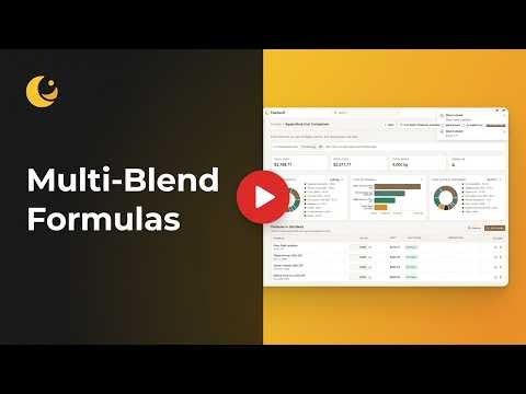 Feedsoft Multi-Blend: Optimize Multiple Feed Formulas in One Powerful Dashboard