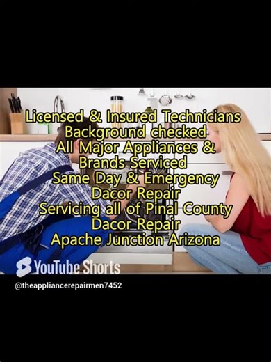 Dacor Repair Apache Junction, AZ 623 257 3203
