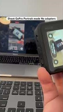 GoPro Hero10 Portrait Mode Hack | No Adapters Needed! #gopro #camera