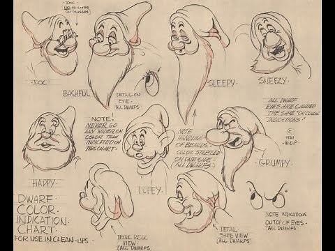 Snow White and the Seven Dwarves Concept Art