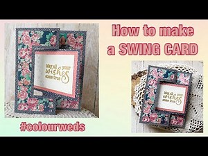 How to make a swing card #colourweds @mjlpapercrafts
