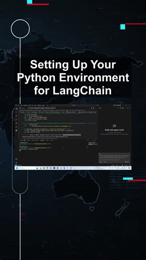 Setting Up Your Python Environment for LangChain #ai #artificialintelligence #machinelearning