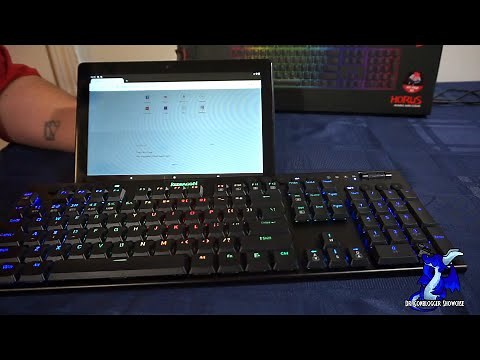 Unboxing the Redragon K618 Horus Wireless RGB Mechanical Keyboard