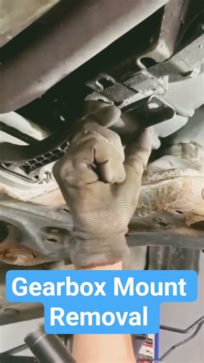 Gearbox Mount Removal VW Golf 4, VW Bora, Polo, Lupo, Skoda, Seat #volkswagen #automobile #vw