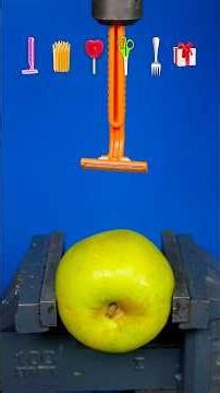 Apple vs Razor 🪒 #satisfying #experiment