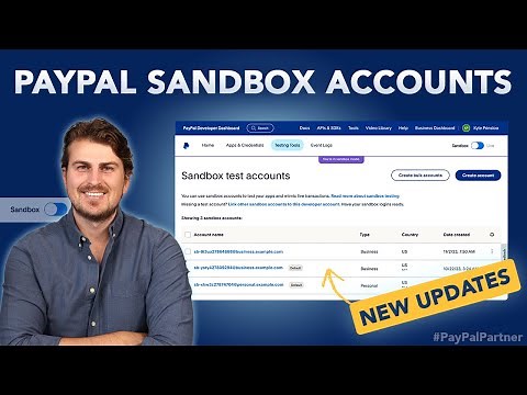 How To Create A PayPal Sandbox Account