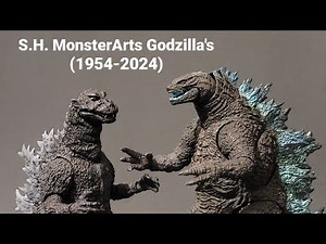 All of my S.H. MonsterArts Godzilla's Figures (1954-2024)