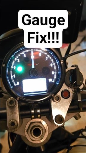 K75 scrambler: Tachometer jitters #motorcycle #diy #wiring #circuit