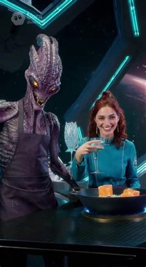 👽🍳 Cooking together with aliensNo language. No recipes. Just curiosity.They don’t teach you.♥