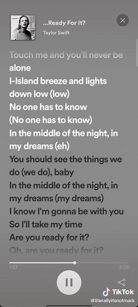 Replying to @leannordonio ...Ready For It? - Taylor Swift [full lyrics] #taylorswift #readyforit