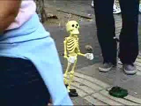 Skeleton Marionette Performance