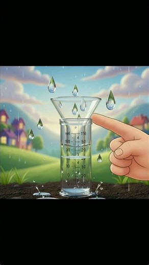 Rainfall Measurement 💦 #usefulknowledge