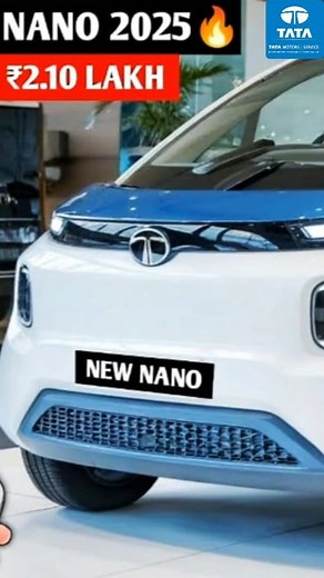 1.1M views · 15K reactions | केवल 2.30 लाख कीमत में Launch देश की सबसे सस्ती 5-Seater फैमिली कार जानिए #nano #tatamotors #tatacars #tatanano2025 #newnano2025 #tatananoev #hindinews #diwali #diwali2025 | Hindi News | Facebook