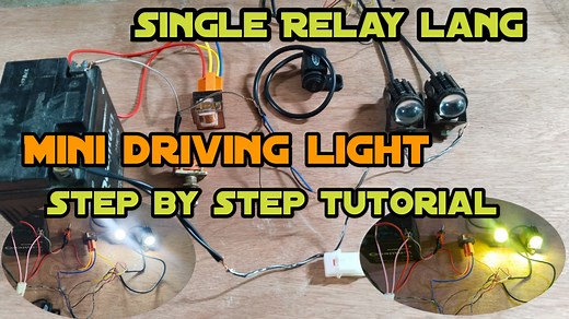 242K views · 2.2K reactions | Single Relay lang Mini driving light Step by step tutorial.. #singlerelaylang #minidrivinglights #howtoinstallminidrivinglight #stepbysteptutorial #viralvideo #tutorial #installingminidrivinglight #mamayjasperworks #gawangmamaywork #fypシ゚viral #followers | Mamay Jasper Works | Facebook