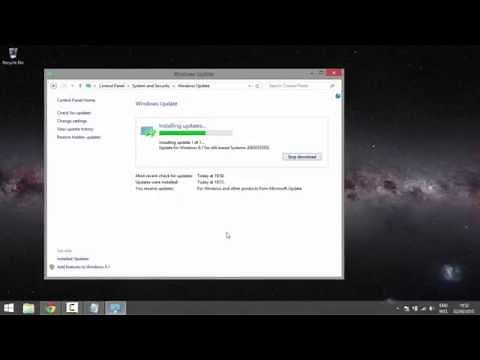 How to get windows 10 update notification icon