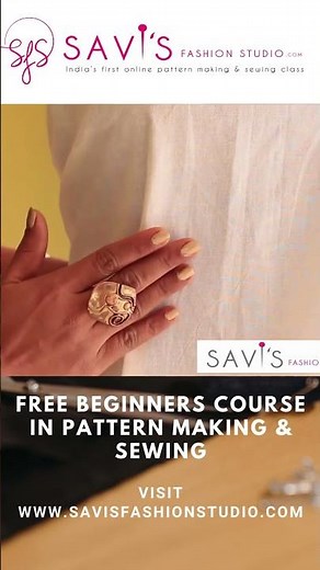 Free Beginners course in Pattern making & Sewing