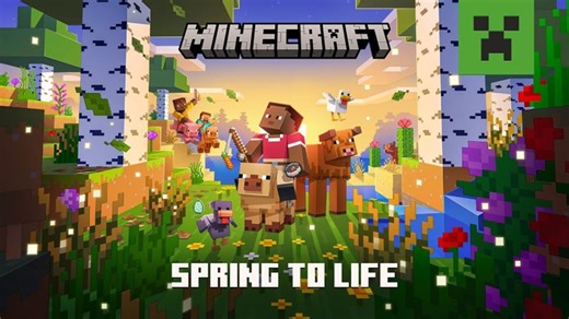 Minecraft: ha llegado su esperada actualización «Spring to Live» y no debes perdértela