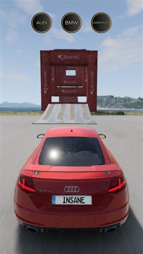 Extreme Container Jump Test – BeamNG.drive