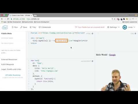 02 Using VueJS to Interact with the DOM - 013 Understanding and Using Directives
