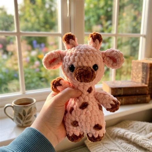 Baby Giraffe Crochet Pattern PDF, Amigurumi Plush Toy, Beginner Friendly - Etsy