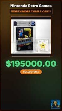 $195,000 Mario Bros. NES on eBay?! 💰🤯 #Shorts