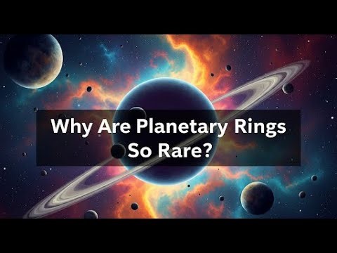 Why Are Planets With Rings So Rare?