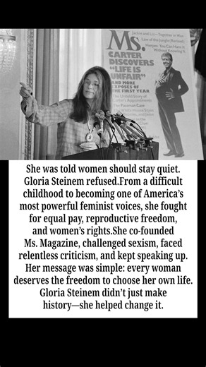 Gloria Steinem: The Woman Who Changed America Forever