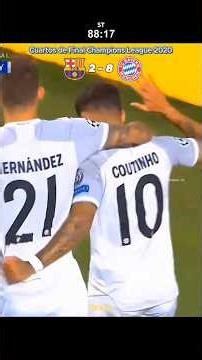 Bayern Munich vs FC Barcelona #fcbarcelona #messi #bayernmunich #championsleague #football