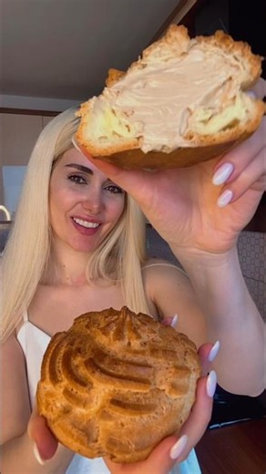 Lotus Cream Puffs | Easy & Delicious 😋