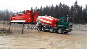 390K views · 195 reactions | Demountable tipper body on 4 axle Scania truck | Truck & Trucker | Facebook
